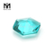 Preço de fábrica 10*10 gemas soltas de vidro sintético em forma de hexágono