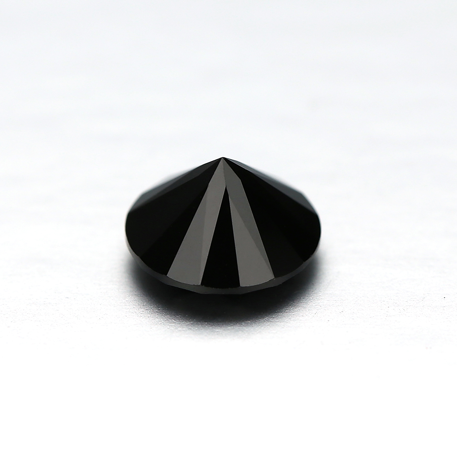Diamante de moissanita de tamanho pequeno solto 1-3mm redondo corte brilhante preço de moissanita de diamante negro