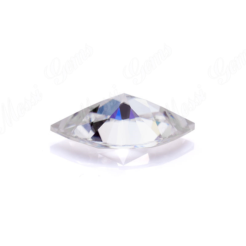 Preço de atacado máquina de corte def cor forma marquise solta moissanite diamante