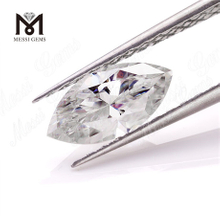 Preço de atacado máquina de corte def cor forma marquise solta moissanite diamante