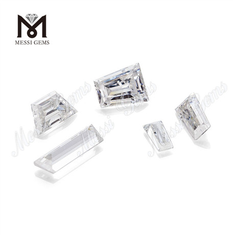 Forma de toque extravagante branco sintético vvs moissanite diamante preço solto