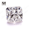 Sintético cor D corte radiante 10x10mm branco vvs moissanite pedras de diamante soltas
