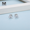 Messi Gems 925 brinco de prata moissanite moda brincos para mulheres