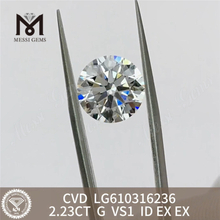 2.23CT G VS1 CVD custa diamantes cultivados em laboratório Brilho Sustentável por IGI丨Messigems LG610316236