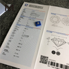 0,75 CT HPHT diamante feito pelo homem D VS2 5EX Lab Diamonds 