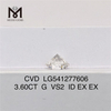 3.6CT G vs2 diamante de laboratório solto RD Cut cvd diamantes preço de atacado