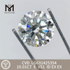 10.01CT White Diamond Lab E VS1 ID IGI LG631425354丨Messigems