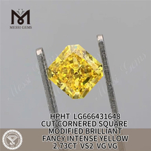  2,73CT vs2 HPHT IGI Amarelo Diamond Squancy Intense Yellowlg6666431648