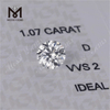 IDEAL Sintético 1,07 ct VVS por quilate preço tamanho grande lab grwon D hpht cvd diamante