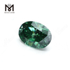 Joias soltas de pedras preciosas fazendo 10*12 pedra moissanite oval verde