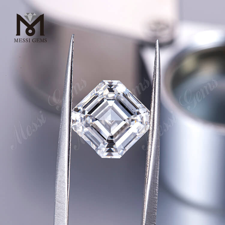 Diamante G VS Lab Grown de 3,76 ct VG SQUARE ESMERALDA diamantes criados em laboratório