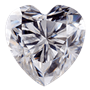 Laboratório de coração crescido diamantes