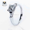 Preços 4 pinos configuração anéis moissanite 18k anel de casamento para mulheres