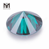Diamante moissanita 1-3 quilates preço de atacado moissanita azul-petróleo