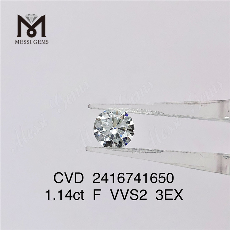 1,14 quilates de diamante F lab VVS 3EX cvd diamante à venda