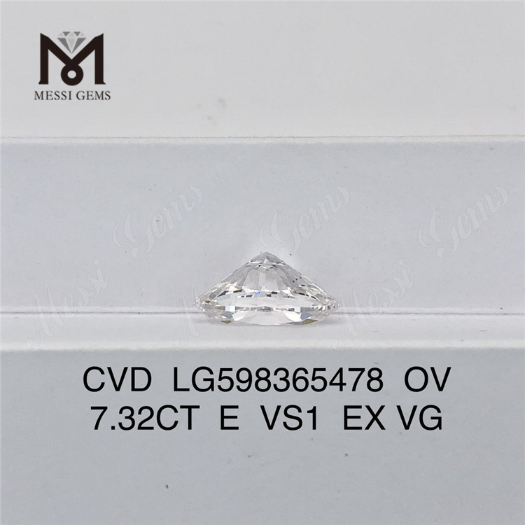 7.32CT E VS1 EX VG OV diamante cvd online LG598365478丨Messigems