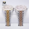 Relógio masculino luxuoso Hip Hop Moissanite Diamond Iced Out VVS Moissanite