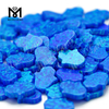 11x13mm Opala Sintética Azul Fogo Opal Lab Criado Opala à venda