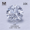 1,16 quilates F VS2 Redondo BRILLIANT EX Corte diamantes de laboratório CVD