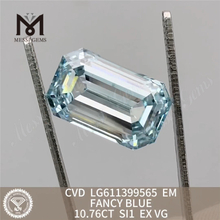 10.76CT SI1 EM FANCY BLUE diamante cultivado em laboratório CVD LG611399565 