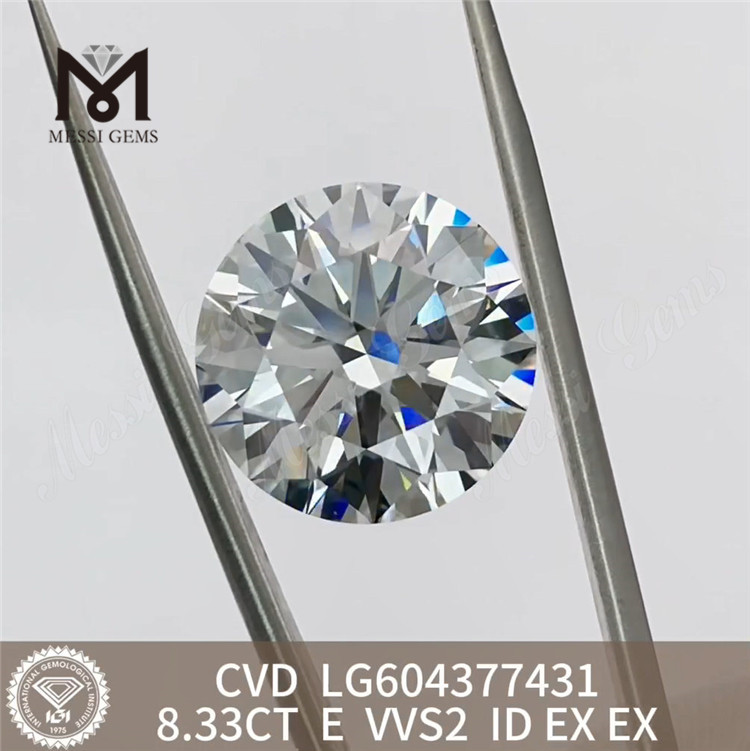 Diamante E VVS2 com certificação igi de 8,33 quilates para criação de anéis de noivado personalizados丨Messigems LG604377431