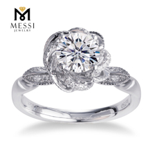 Anel de casamento joias de ouro moda masculina anéis de platina para mulheres