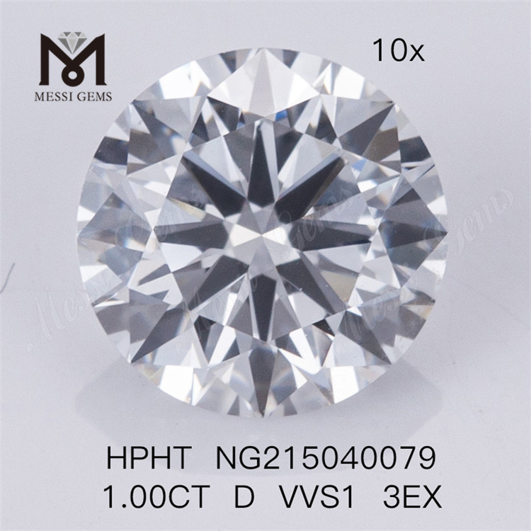 HPHT 1.00CT RD forma D VVS1 3EX Lab Diamonds