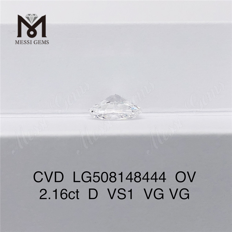 2.16CT D vs diamante de laboratório ov preço de fábrica de diamante de laboratório cvd