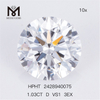 1.03CT D VS1 3EX Diamantes de laboratório soltos redondos Diamantes de laboratório soltos brancos