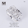 1,16CT Corte RETANGULAR F VS1 EX EX CVD Diamante Cultivado em Laboratório Certificado IGI