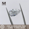 2.09CT D VVS1 EX EX PS CVD diamante solto LG598361094 