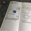 1.03CT D VS1 ID EX EX redondo igi diamantes cultivados em laboratório HPHT