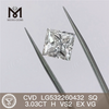 3.03CT H cvd diamante atacado fabricante de diamantes cultivados em laboratório SQ VS2 à venda
