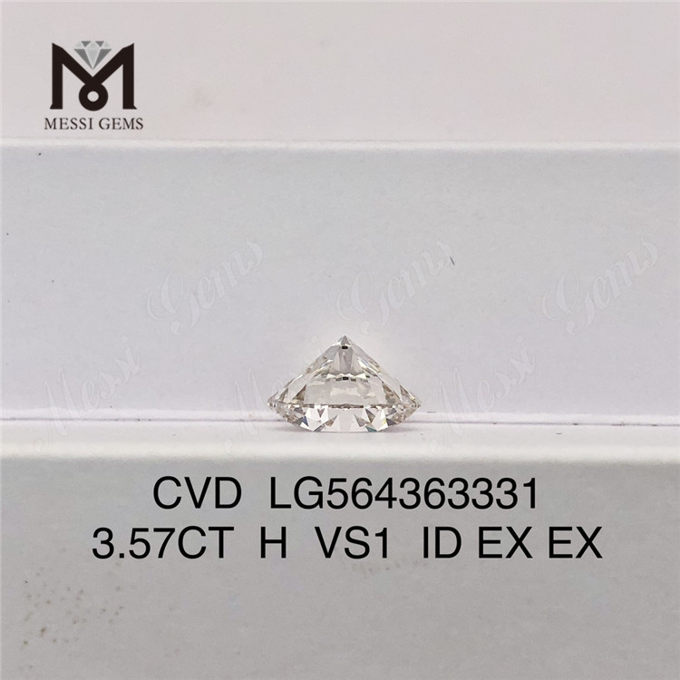 3.57CT H VS1 ID EX EX diamante de laboratório CVD LG564363331