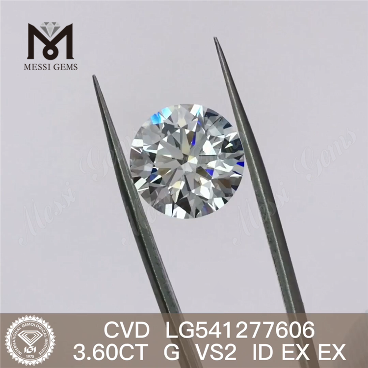 3.6CT G vs2 diamante de laboratório solto RD Cut cvd diamantes preço de atacado