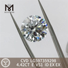 4.42CT E VS1 ID 4ct cvd diamante brilho ecológico LG597359298 丨Messigems