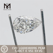 5.00CT PEAR E VS1 IGI fabricou diamantes preço de fábrica丨Messigems LG608380096 