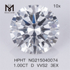 1.00CT HPHT D VVS2 3EX Lab Diamonds