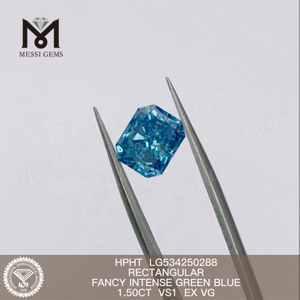 Diamantes de laboratório 1.5CT VS soltos HPHT Green Blue Lab Grown Diamonds preço de fábrica LG534250288
