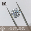 2.18CT D VVS2 3EX deslumbrante Vvs Cvd Lab Grown Diamond Preço LG597359290 