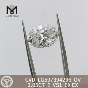 2.05CT E VS1 LG597394236 Diamante OV cvd de alta qualidade a preços acessíveis