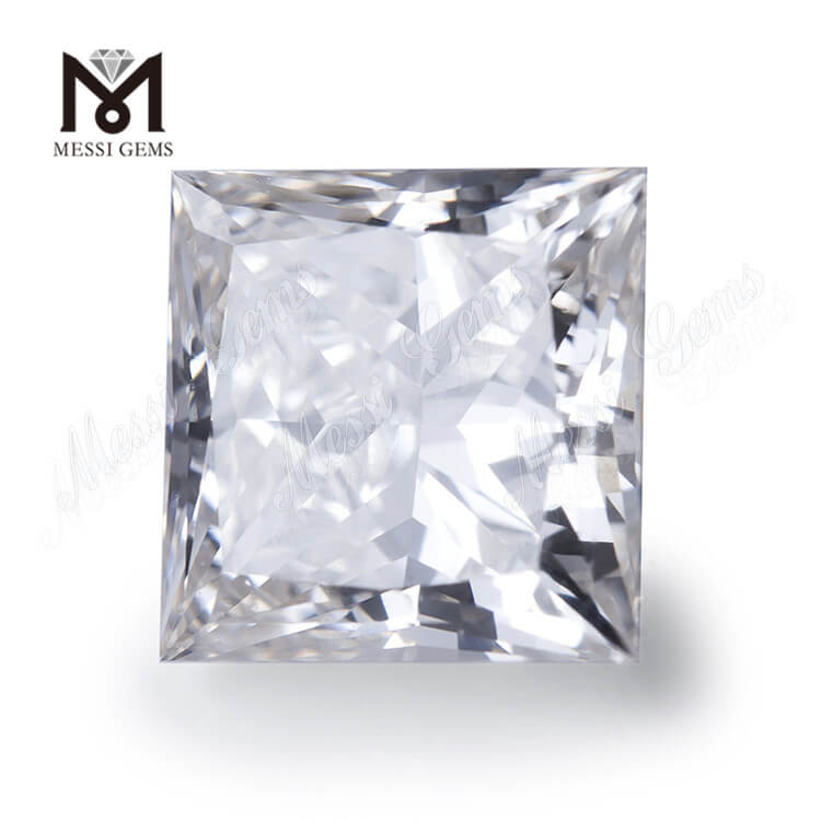 2,003 ct SQ BRANCO Diamante desenvolvido em laboratório solto diamante desenvolvido em laboratório corte princesa