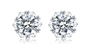 Messi Gems Design Simple Design Brinco 1Carat Moissanite Diamond Jewelry