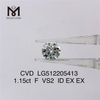 1,15 ct F VS cvd diamantes feitos pelo homem IF 3EX laboratório diamante preço de atacado