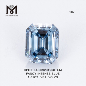  1.01CT FANCY INTENSE BLUE VS1 VG VG EM laboratório diamante HPHT LG539231968