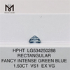 Diamantes de laboratório 1.5CT VS soltos HPHT Green Blue Lab Grown Diamonds preço de fábrica LG534250288