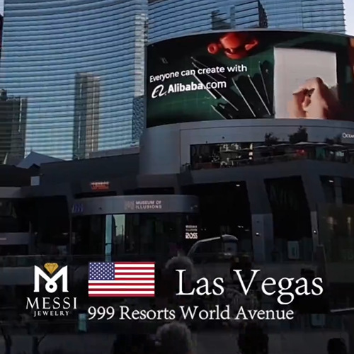 Messijewelry Las Vegas mostra em setembro de 2023