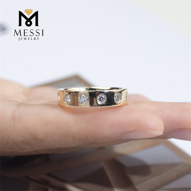 anéis de diamante feitos pelo homem à venda