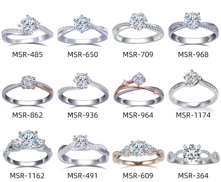 2ct D VVS Timeless Beauty, Modern Ethics Lab criou anéis de noivado de diamante