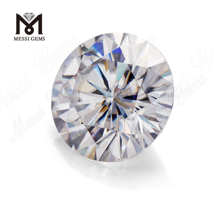 GRA Diamante moissanite de 14 mm Diamante solto em forma redonda